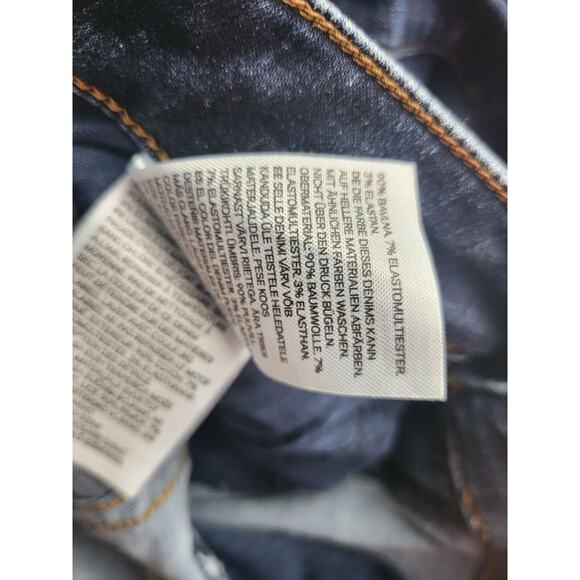 H&M Shaping Jeans 29/30 Womens Bootcut High Rise Medium Wash Bottoms - Picture 6 of 6